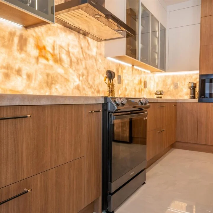 Modern onyx kitchen miami