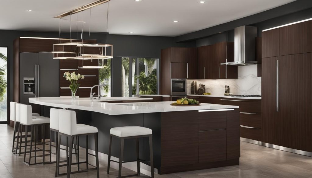 Fort Lauderdale European Italian Kitchen Cabinets