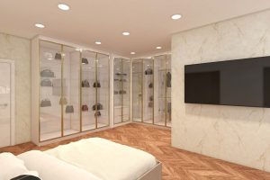 Golden Closet Design