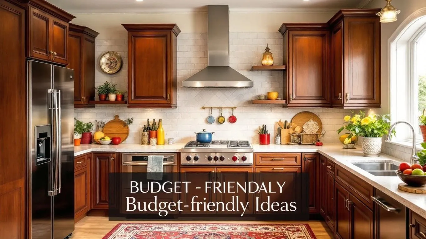 Modern kitchen makeover with stylish decor and textures.